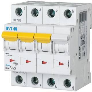 Eaton Automatsikring 25A 3P+N C 4M 6KA