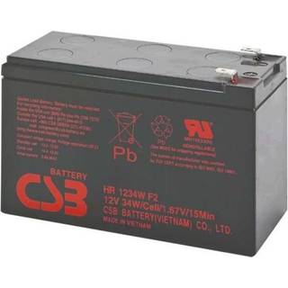 BlueWalker Battery CSB HR1234W AGM 12V/9Ah