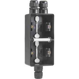 Niko Underlag 2-modul, 3x m20, ip55, sort
