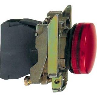 Schneider Electric Lampe komplet rød 230-240VAC med LED