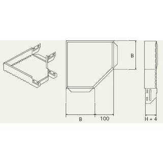 Wibe Hjørne 90 100MM