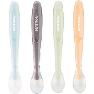 Nattou Soft Silicone Ske 4-pak