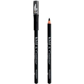 Bourjois Khôl & Contour Extra Longue Tenue Langtidsholdbar øjenblyant med blyantspidser Skygge 001 Noir-issime 1,2 g - 1,2 g