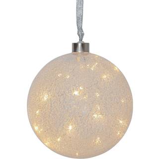Star Trading - Glass Bullet Glow Snow - Juledekoration med LED