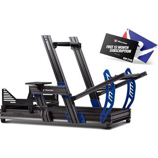 Next Level Racing F-GT Elite iRacing Edition - racing simulator cockpit frame - aluminium carbon steel - carbon grey Gaming stol cockpit ramme - Aluminium - Op til 150 kg