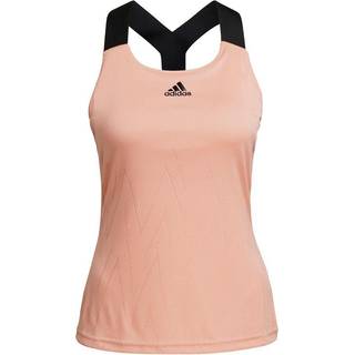 Adidas Womens P. Blue AeroKnit Y-Tank