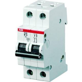 ABB AUTOMATSIKRING C13A 2P 6KA 2M S202-C13