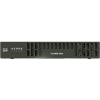 Cisco Isr 4221 Kabelforbundet Router Sort