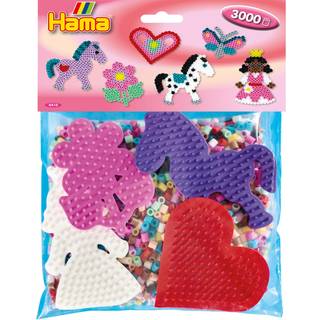 Hama Perleplader og Perler 3000 Stk.