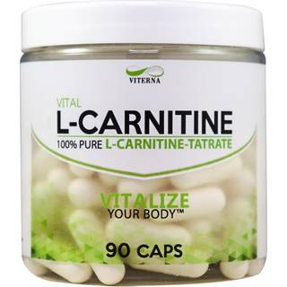 L-Carnitine, 90 kapsler, Viterna