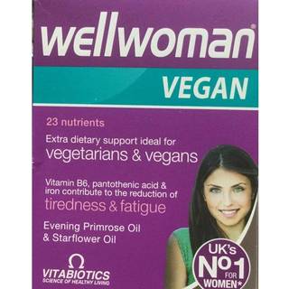 Vitabiotics - Wellwoman Vegan 60 tabletter