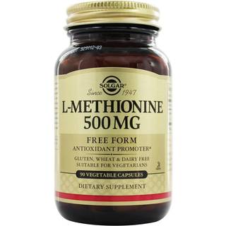 Solgar - L-Methionine 500 mg, 90 kapsler