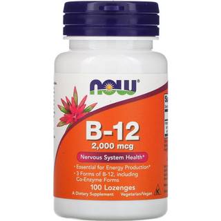 NOW Foods Vitamin B-12 2.000 mcg