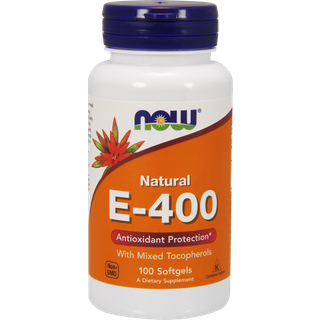 Vitamin E-400 - Naturligt (blandede tocopheroler) - 100 softgels