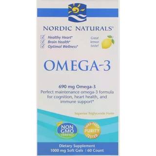 Omega-3, 690 mg Citron - 60 bløde kapsler