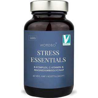 NORDBO Stress Essentials 60 kapsler VEGAN Kosttilskud 60 stk