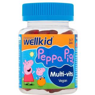Vitabiotics - Wellkid Peppa Pig Multivitamin Gummies, Jordbær 30 stk
