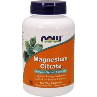 NOW Foods Magnesium Citrat Veg Kapsler
