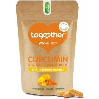 Together - Curcumin & Hel Gurkemejerod med Piperin Ekstrakt 95%, 30 kapsler