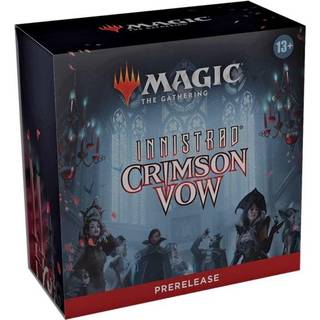 Kortspilmagi: The Gathering Prerelease Kit: MTG Innistrad Crimson Vow - 6 Packs Promos Terice