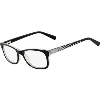 Nike Børn NIKE 5509 018 Optiske stel Acetat Sort/Grå Firkantet Fotokromatisk
