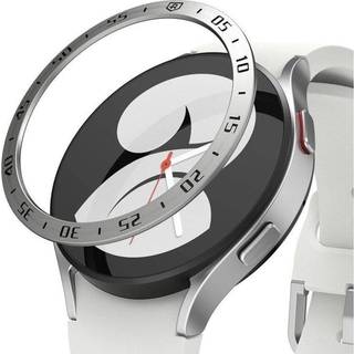 Samsung Galaxy Watch 4 (40mm) Ringke Bezel Styling Cover - Råstfri Stål - Sølv