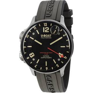 U-Boat 8769 Capsoil Qs. Doppotempo SS Herrenuhr 45mm 10ATM