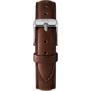 Daniel Wellington DW Strap Leather Bristol 14mm Silver