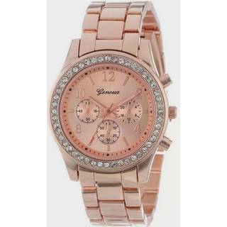 Armbåndsur Dame Rosaguld/Diamant