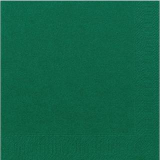 Duni Tissue servietter 40x40cm mørkegrøn 125stk