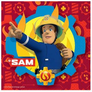 Brandmand Sam servietter