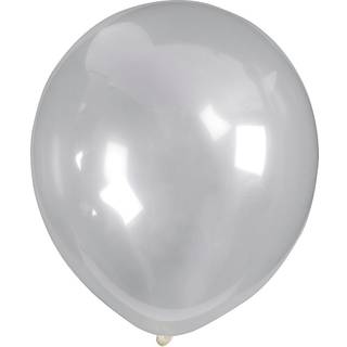 Transparent Runde Balloner 23 cm - 10 stk.
