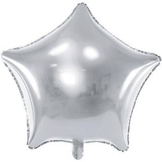 Sølv Stjerne 18" folieballon