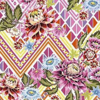 Blomsterservietter 33x33 cm - 20 stk. i pakke