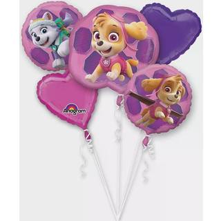 Paw Patrol Skye & Eve folieballon buket