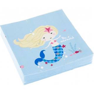 20 stk. Be a Mermaid servietter