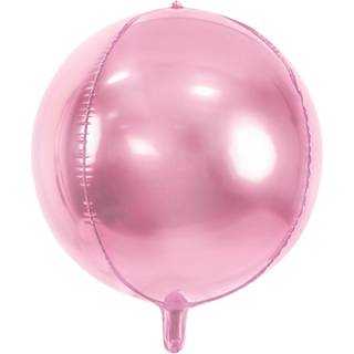 Folieballon bold 4D - pink 16" - Kuglefolieballon, 40 cm