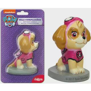 Fødselsdagslys 3D Paw Patrol, Skye - Dekora