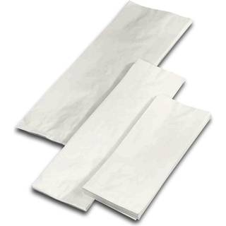 Cigarpose papir 50g kraft 100x155mm hvid. 1000stk