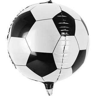 Folieballon Fodbold 45 cm Sort/Hvid – Perfekt til sportsevents og fest
