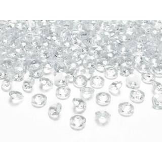 Diamant konfetti, klar