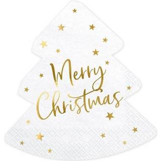 20 stk. Merry Christmas frokostservietter