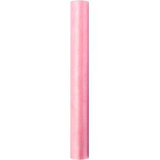 Organza Bordløber Lys Pink 36 cm x 9 m – Perfekt til enhver festlig lejlighed