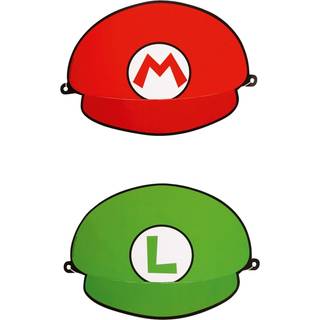 Super Mario festhatte 8 stk.