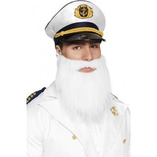 Kaptajn skæg, hvidt