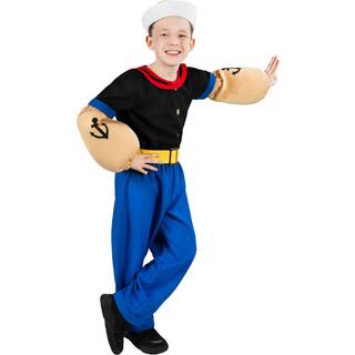 Skipper Skræk Børnekostume (Str. 134-140)