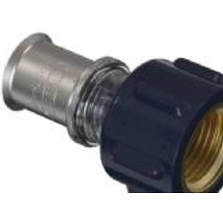 Wavin Tigris K5 overgang med muffe 40 mm x 1.1/4''. PPSU. Til U, UP, H, B , TH bakker