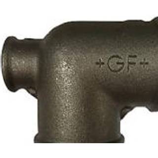 +Gf+ T-Stykke Sort 2X2X3/4 Gf Georg Fischer