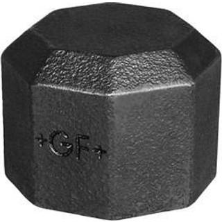 +GF+ Slutmuffe sort 1 1/2"