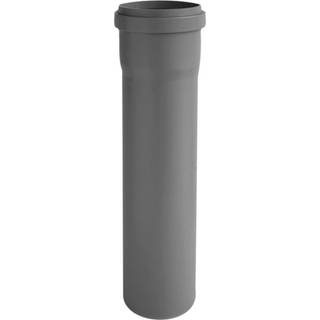 Nicoll HTP afløbsrør med muffe Ø40 mm 200 cm grå